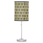 Music Note Table Lamp Music Theme Piano key (Front)