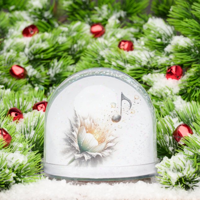 Music Note: The Universal Symbol of Harmony 🎵✨ Snow Globe (Christmas)