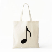 Music Note Tote Bag