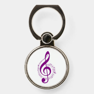 music note violet white telephone ring