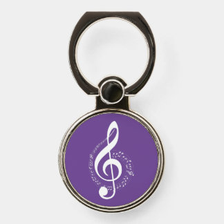 music note violet white telephone ring
