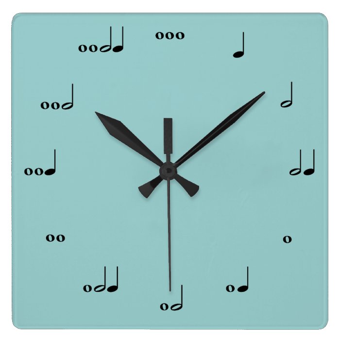 The Original Music Note Clock