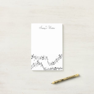 Music Note Whimsical Pattern Musician