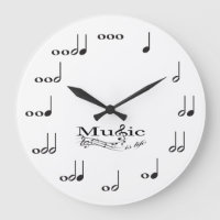 Music Note with Music is Life saying
