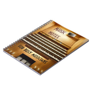 Music notebook for busy musicians