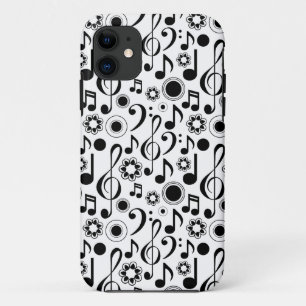 Music Notes and Clefs iPhone 11 Case