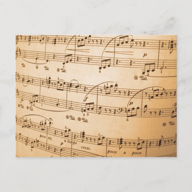Music Notes Background (Front)