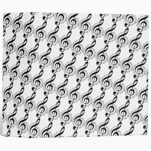 Music Notes Binder