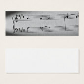 Music Notes Bookmark (Front & Back)