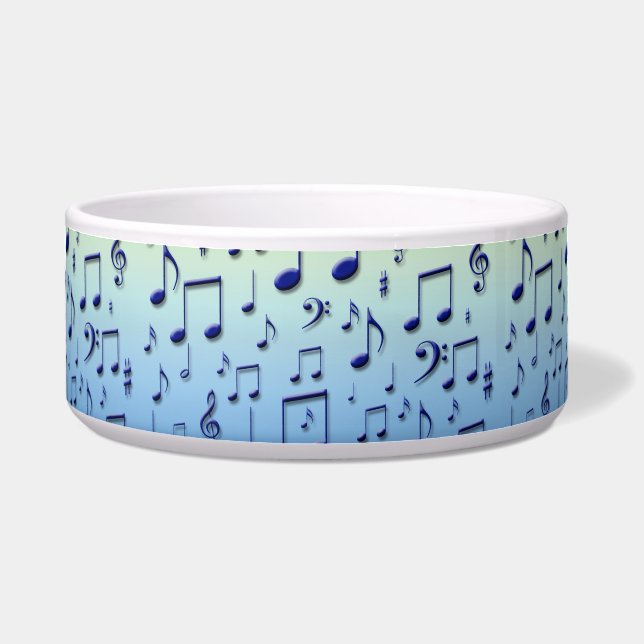 Music notes bowl (Front)