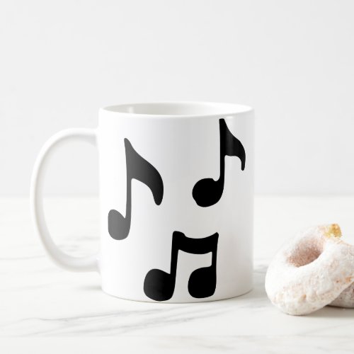 Music Notes Coffee Mug