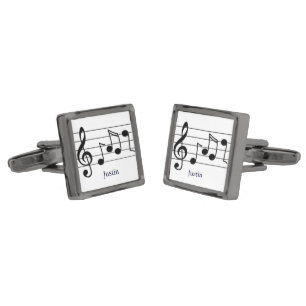 Music Notes Cufflinks