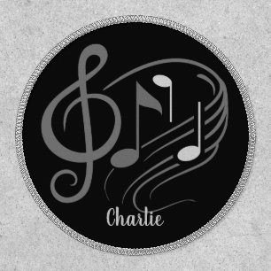 Music Notes custom name Patch