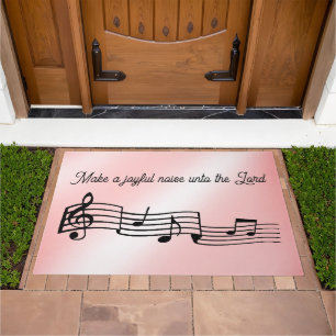 Music Notes Doormat