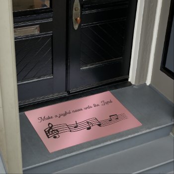Music Notes Doormat by KRStuff at Zazzle
