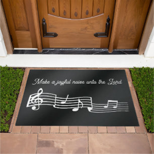 Music Notes Doormat