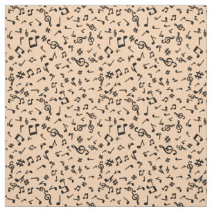 Music Notes Fabric