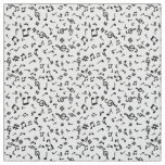 Music Notes Fabric
