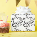 Music Notes Gift Wrap | Zazzle