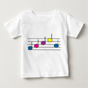 Music Notes Infant T-shirt