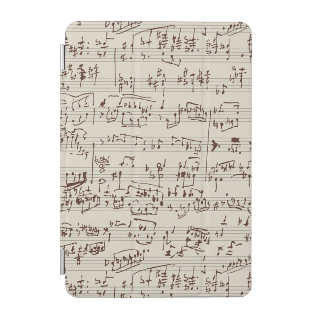 Music notes iPad mini cover (Front)