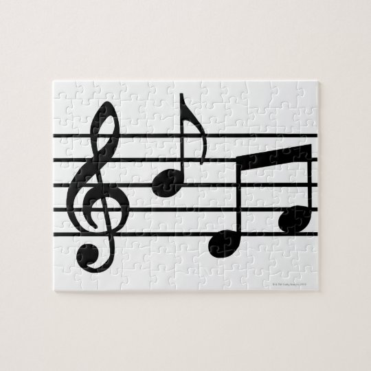 Music Notes Jigsaw Puzzle