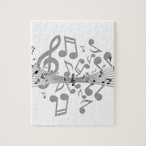 Music Notes Jigsaw Puzzle