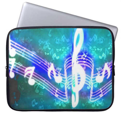 Music Notes Laptop Sleeve
