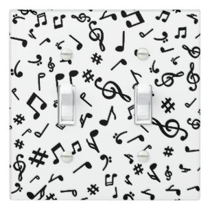 Music Notes Light Switch Cover