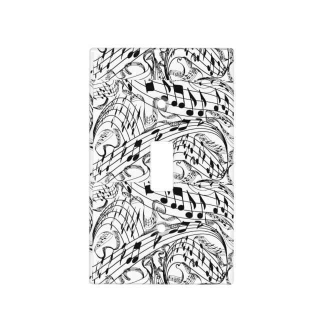 MUSIC NOTES-LIGHT SWITCH COVER (Front)