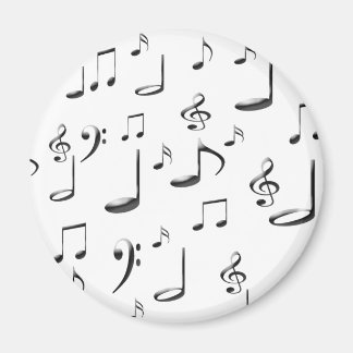 MUSIC NOTES MAGNET