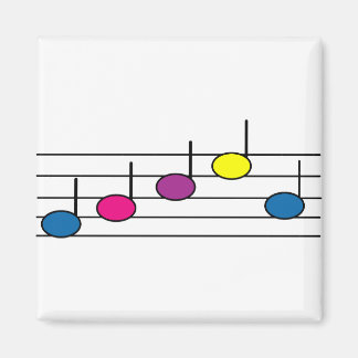 Music Notes Magnet