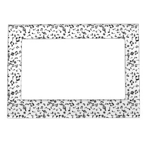 Music Notes Magnetic Frame