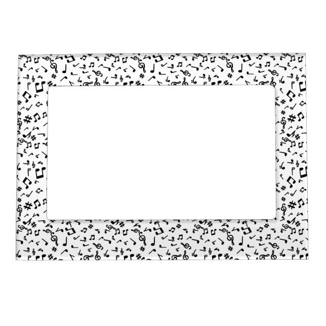 Music Notes Magnetic Frame (Front)
