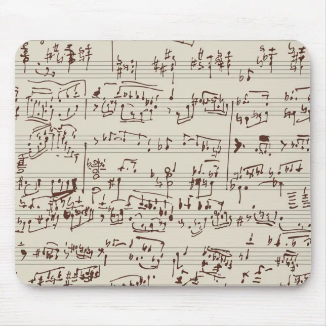 Notes Mouse Pad Music notes mouse pad | Zazzle