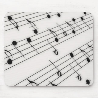 Music Notes Mouse Pad