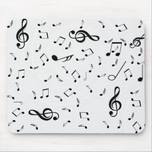 Music Notes Mouse Pad