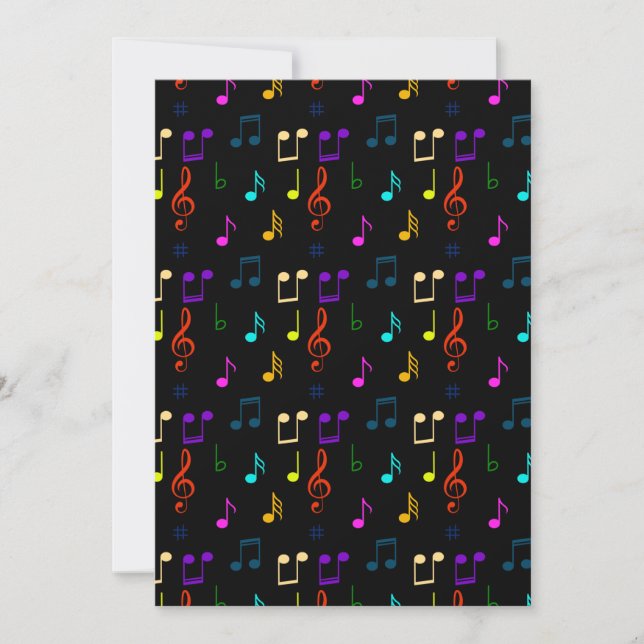 Music Notes Musician Gifts Musical Note Art Lovers (Front)