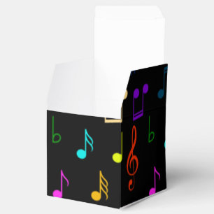 Music Notes Musician Gifts Musical Note Art Lovers Favor Boxes
