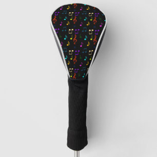 Music Notes Musician Gifts Musical Note Art Lovers Golf Head Cover