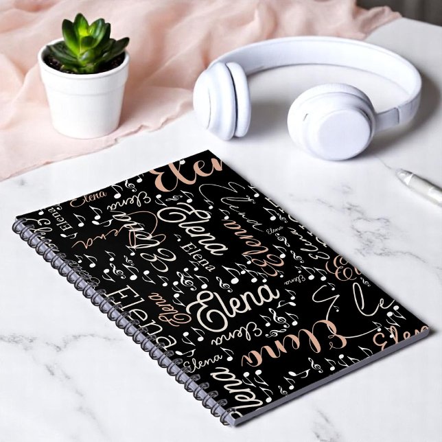Music Notes Notebook (Creator Uploaded)