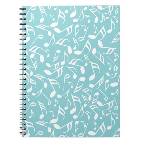 Music Notes Notebook