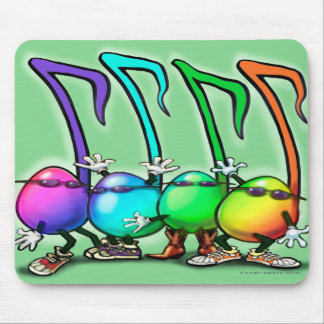 Music Notes Party Mouse Pad