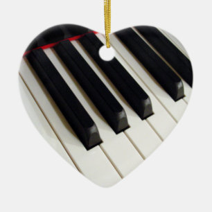 Music Notes Piano Keyboard Ornament