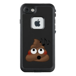 Music Notes Poop Emoji LifeProof FRĒ iPhone 7 Case