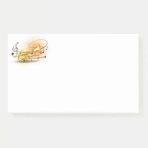Music Notes Post it Notes