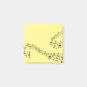 Music Notes Post it Notes