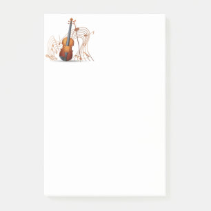 Music Notes Post it Notes