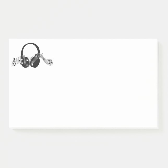 Music Notes Post it Notes (Front)