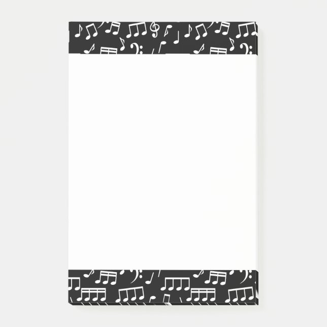 Music Notes Post it Notes (Front)